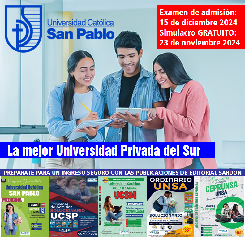 UCSP EXAMEN 2024