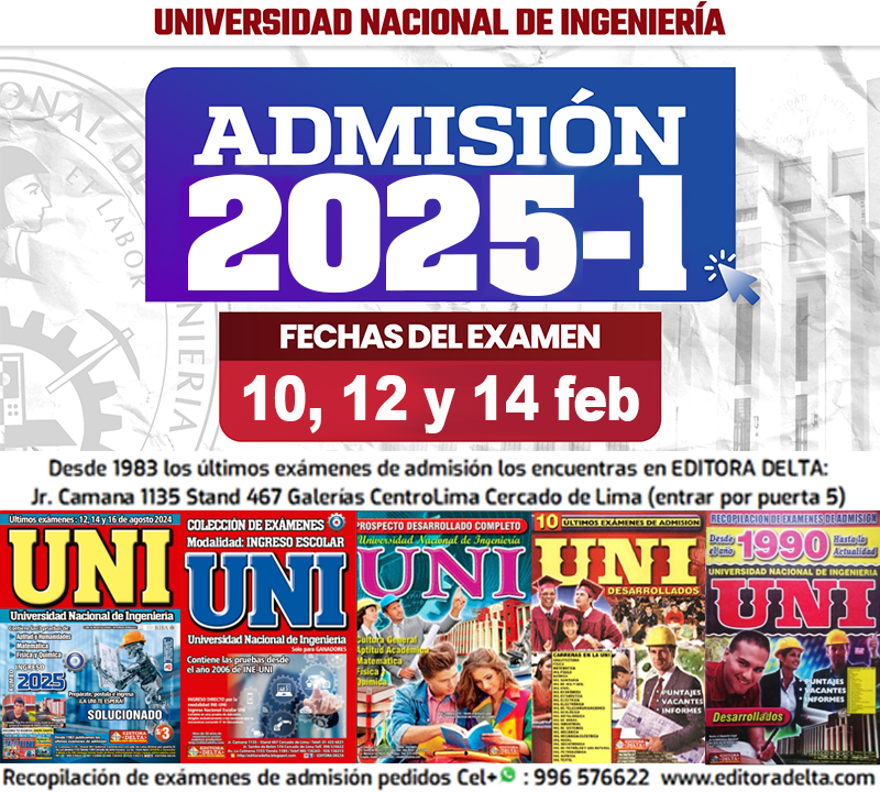 UNI ADMISIÓN 2025-1