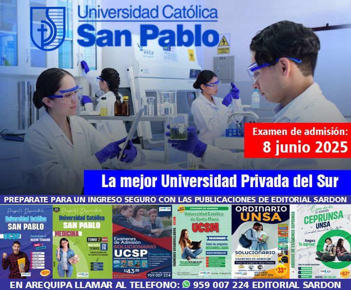 UCSP EXAMEN 2025